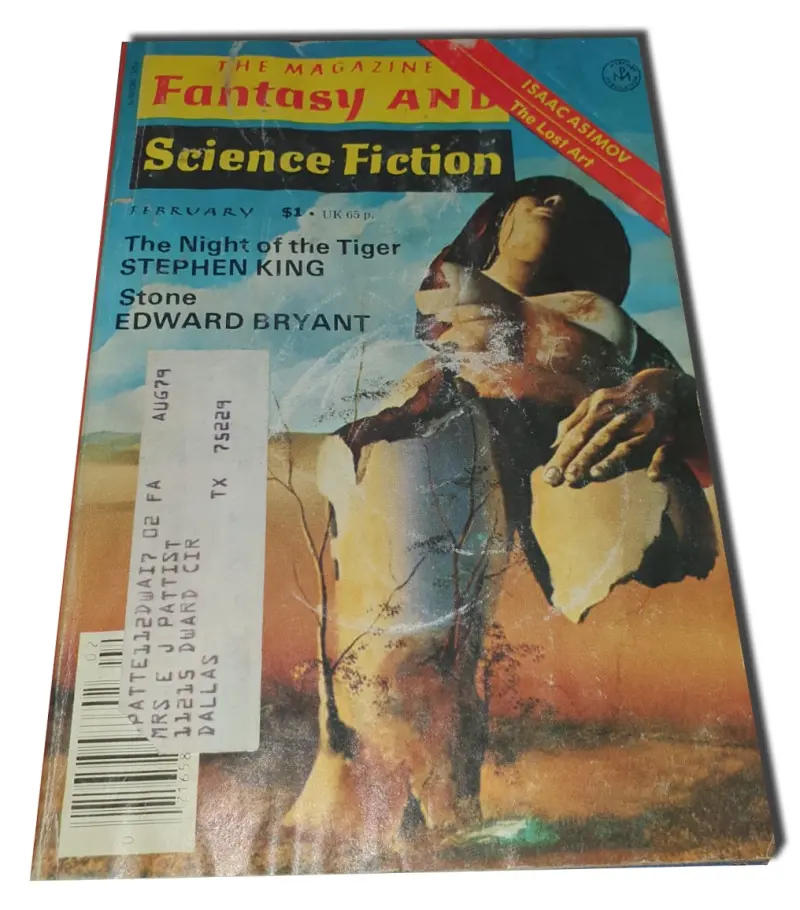 Fantasy & Science Fiction - The Night of the Tiger — Stephen King - 1