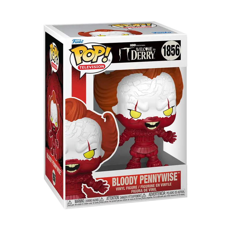 Funko Pop N. 1856 - Blood Pennywise - IT: Welcome to Derry — Stephen King - 1