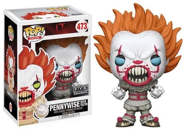 Funko Pop N. 473 - Pennywise (IT) Exc. FYE — Stephen King - 1