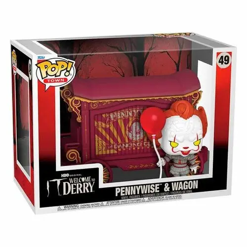 Funko Pop N. 49- Pennywise & Wagon - IT: Welcome To Derry — Stephen King - 1
