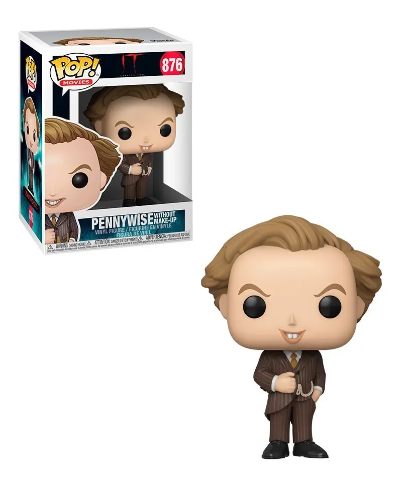 Funko Pop N. 876 - Pennywise sin maquillaje — Stephen King - 1