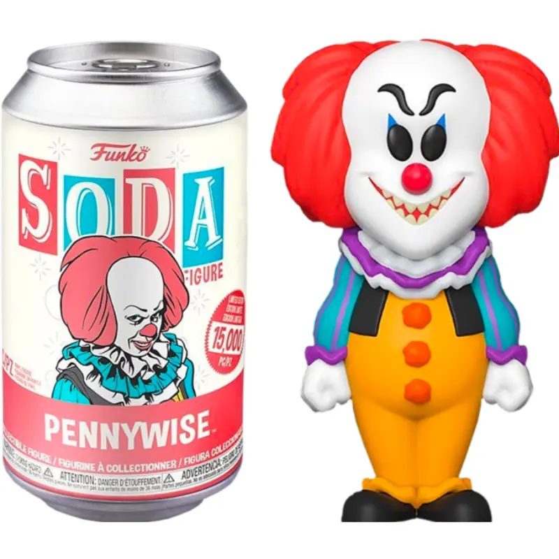 Funko Soda - Pennywise (1990) Lata y Figura — Stephen King - 1