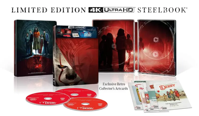 IT: Welcome to Derry - 4K Blu-Ray limitado con postales — Stephen King - 1