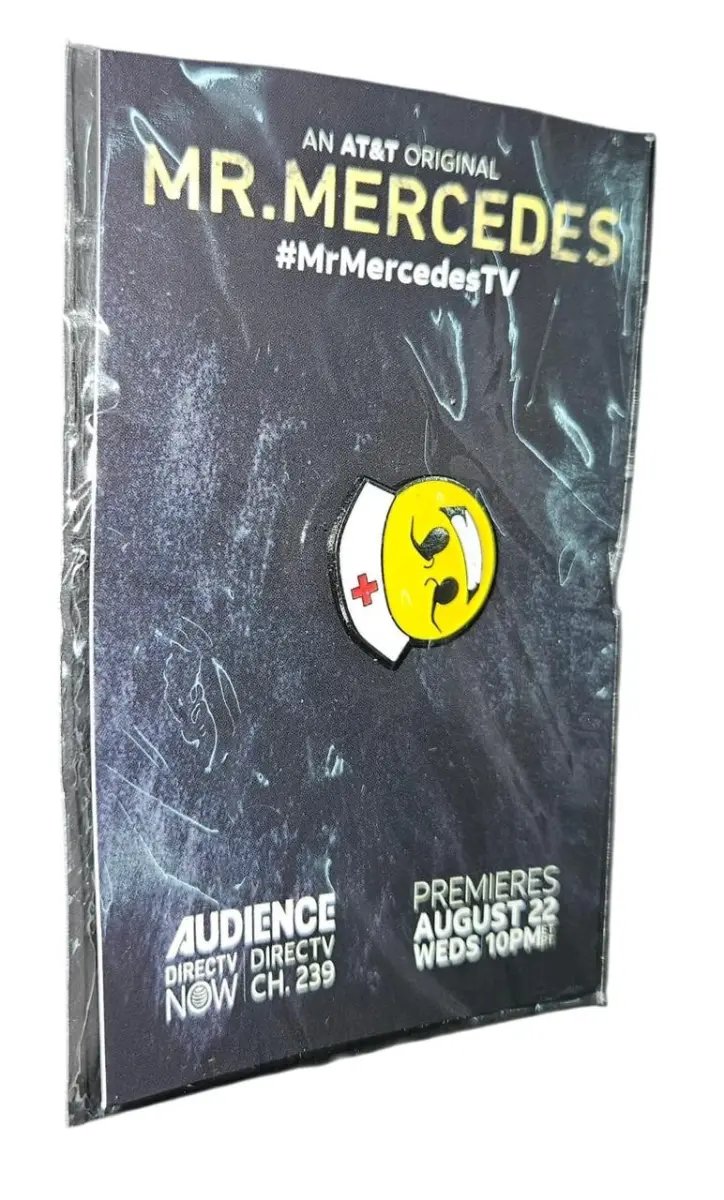 Mr Mercedes TV Serie - pin promocional oficial — Stephen King - 1