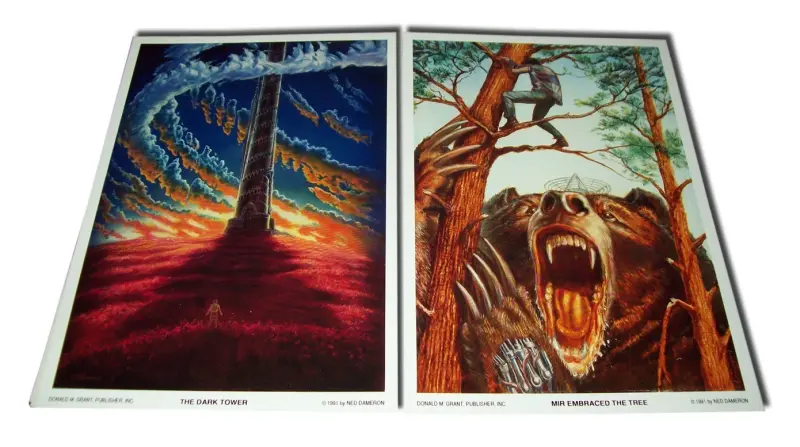 The Dark Tower III - The Wastelands (Porfolio de ilustraciones) — Stephen King - 1
