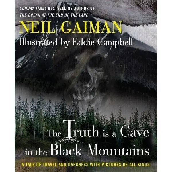 Neil Gaiman - The truth is a Cave in the Black Mountains - Autografiado — Stephen King - 1