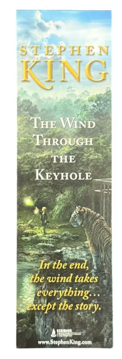 The Wind Through the Keyhole - Señalador oficial — Stephen King - 1