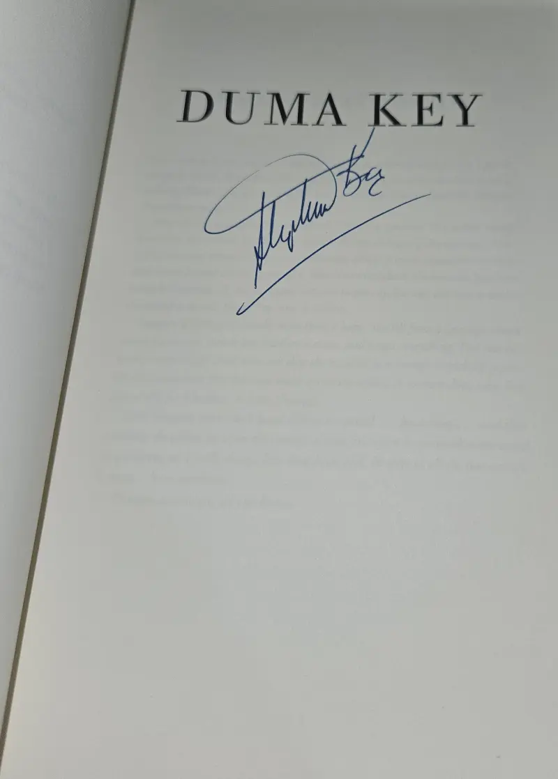 Duma Key (Inglés) - Primera edición - Autografiado — Stephen King - 1