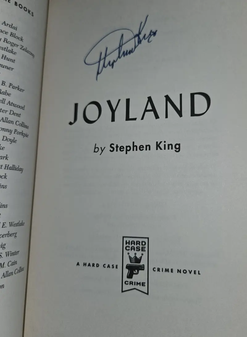 Joyland - Firmado por Stephen King — Stephen King - 1