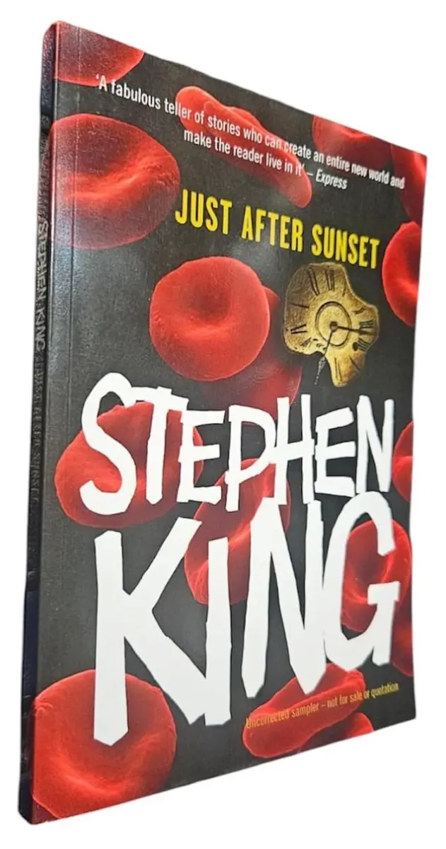 Just After Sunset - Promo sampler UK — Stephen King - 1