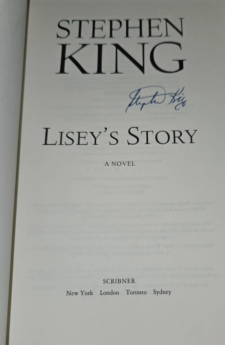 Lisey's Story - Primera edición AUTOGRAFIADO — Stephen King - 1