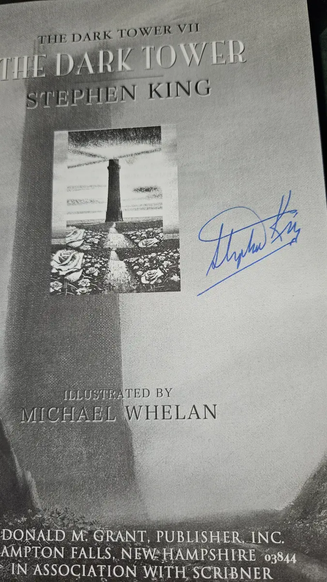 The Dark Tower VII - FIRMADO — Stephen King - 1