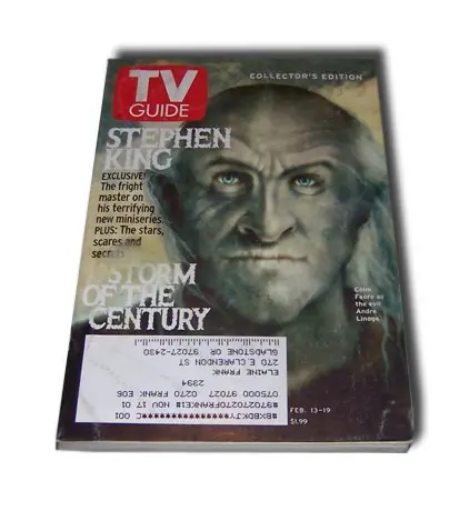 TV Guide - Storm of the Century (Inglés) — Stephen King - 1