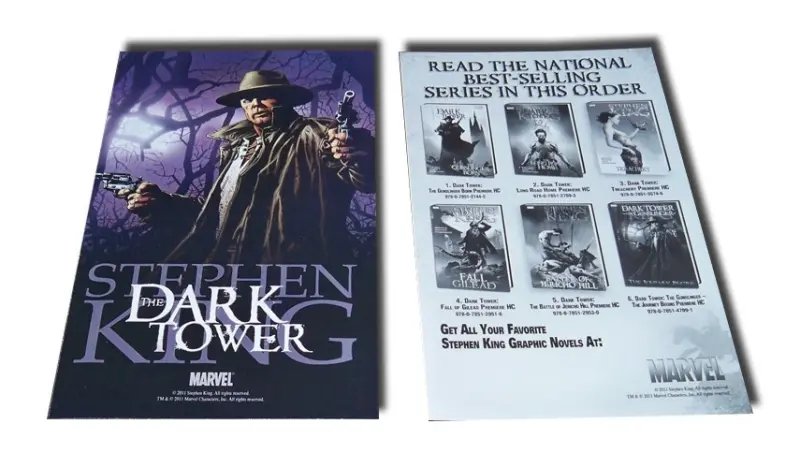 The Dark Tower - The Journey Begins - Postal promocional — Stephen King - 1