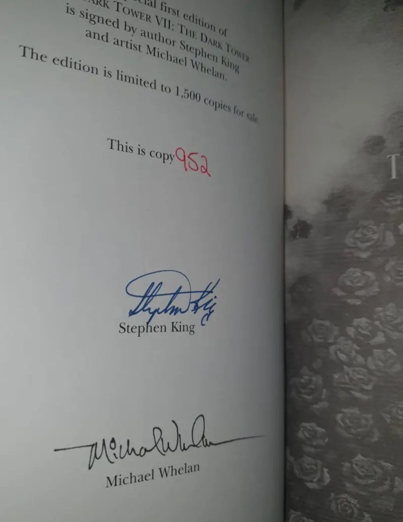 The Dark Tower VII - Edición limitada y firmada por King — Stephen King - 1