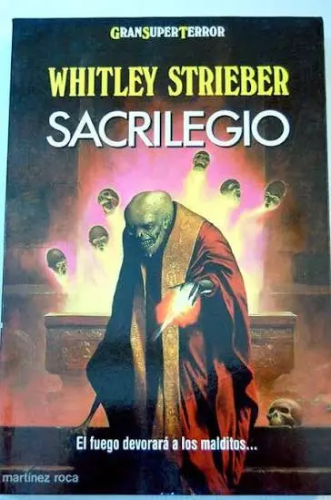 Whitley Strieber - Sacrilegio — Stephen King - 1