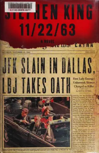 Portada de 22/11/63 de Stephen King