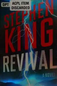 Portada de Revival de Stephen King
